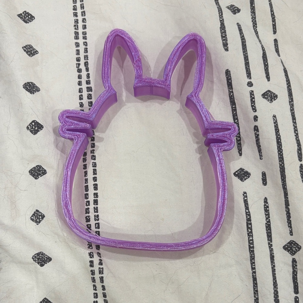 Purple my neighbor Totoro chu  from studio Ghibli Cookie Cutter 5 in